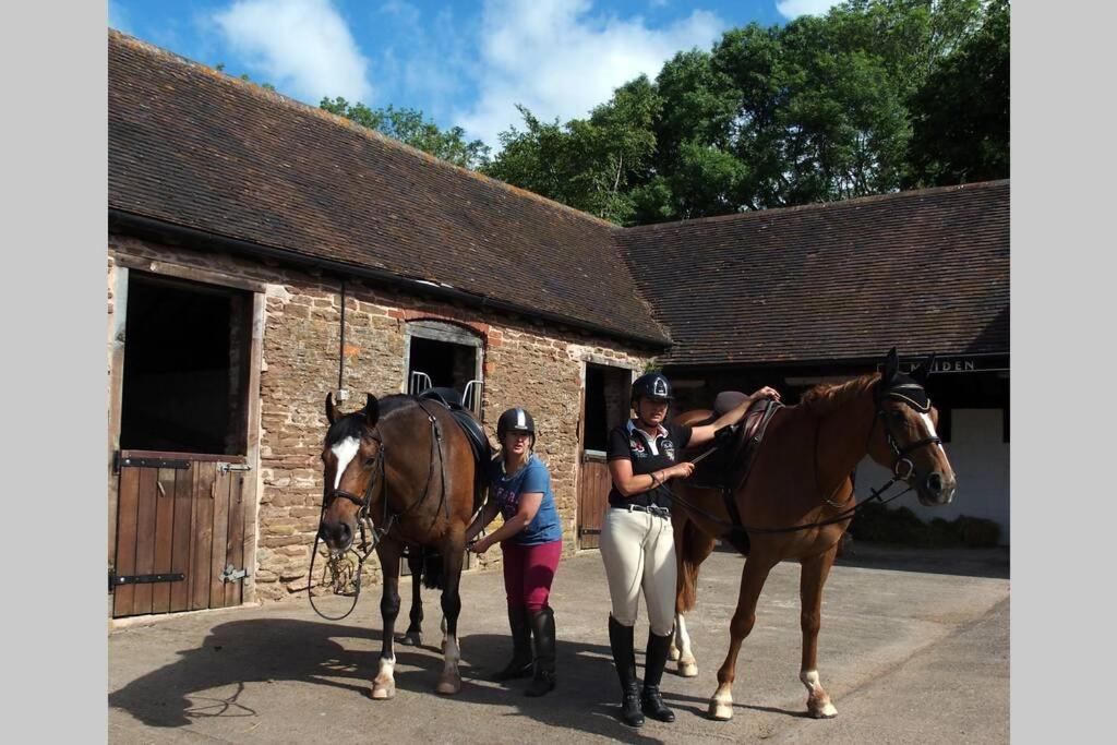 Upper Heath Farm - Stable Cottage Ludlow Крейвен-Армс Экстерьер фото